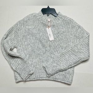 Gianni Bini Girls Grey Pullover Size Large